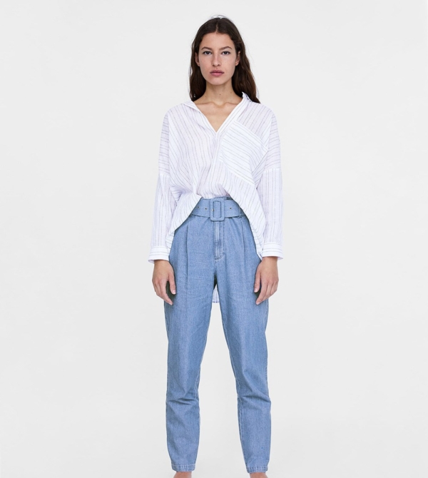 Trousers With Belt